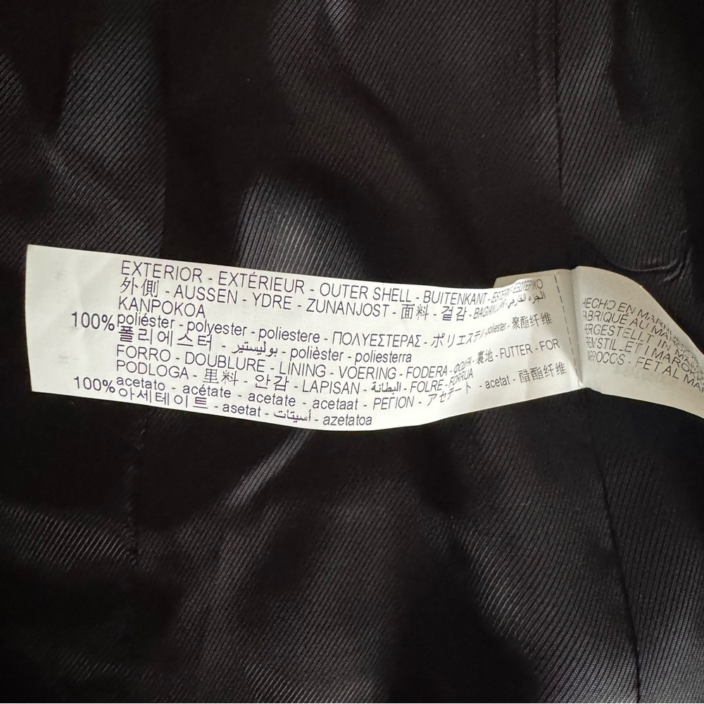 Zara Patterned Geometric Jacket Pants Set Xs - image 8